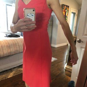 French Connection A-line pink dress